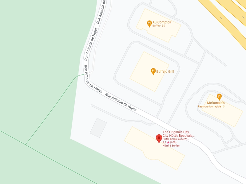 maps city hotel beauvais restaurants
