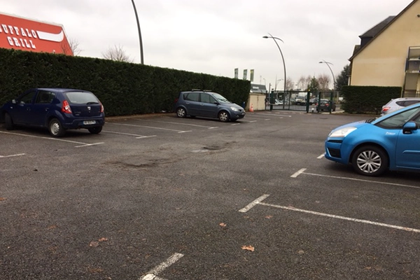 Parking de l'hotel